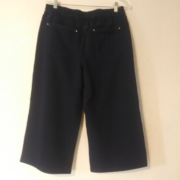 Dream Jeannes by Quacker Factory women's size M blue Capri pants - Picture 5 of 14